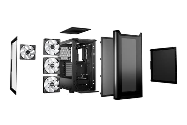 Be Quiet! Pure Base 501 LX datorchassi med fläktar