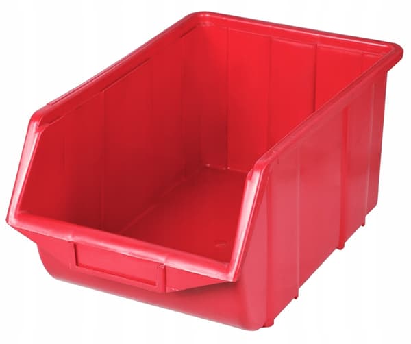 Ecobox-säilytysastia, suuri | Punainen