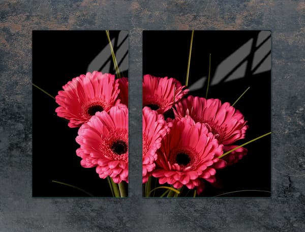 GLASSKYDDSPLÅT FÖR SPIS 70x52 GERBERA