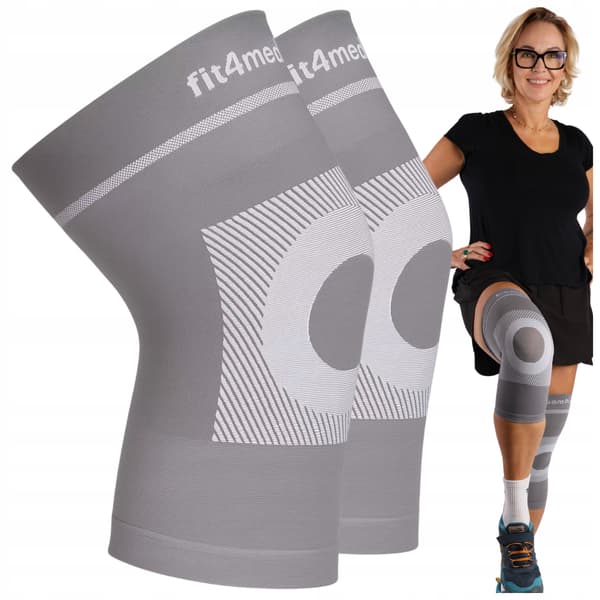 Kompressionsknäbandage, elastisk stabilisator för knäledskompression