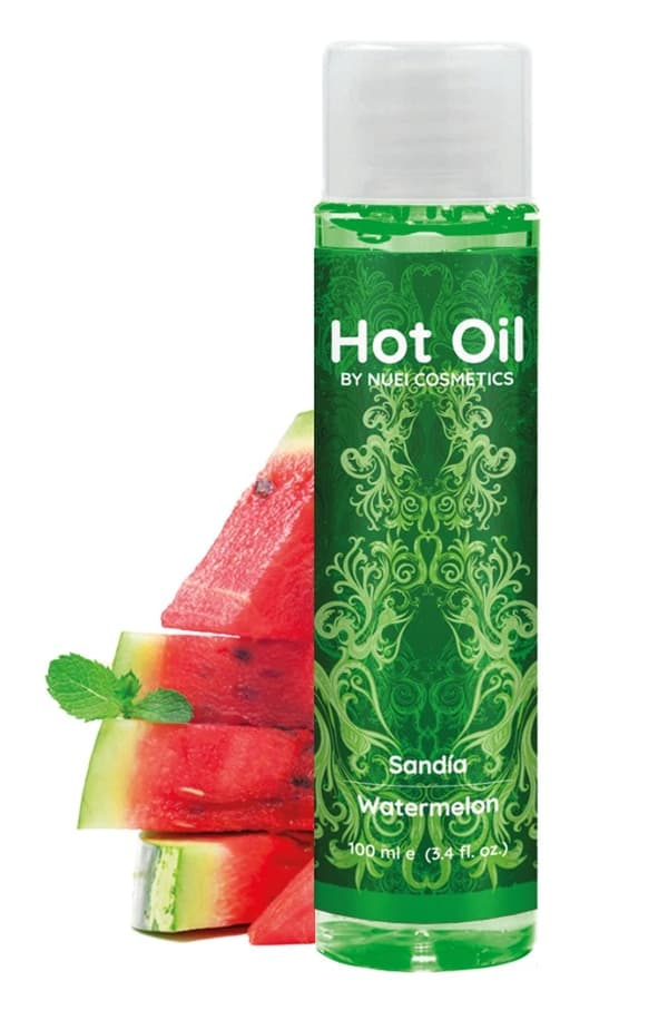 NUEI Värmande vattenmelonmassageolja 100 ml