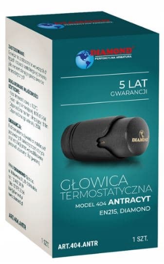 Kyltermostatlock M30 antracit