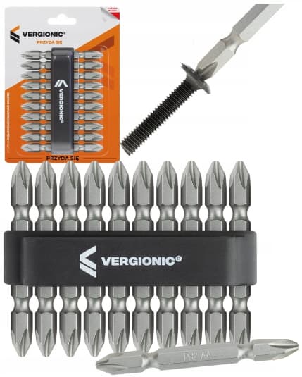 SÆT MED DOBBELTENDE PH2-BOR 10 STK. VERGIONIC