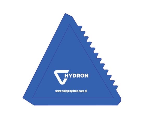 Isskraber med Hydron-logo