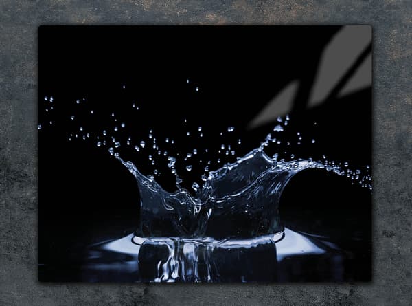 SKÄRBRÄDA I GLAS 52x40 VATTEN