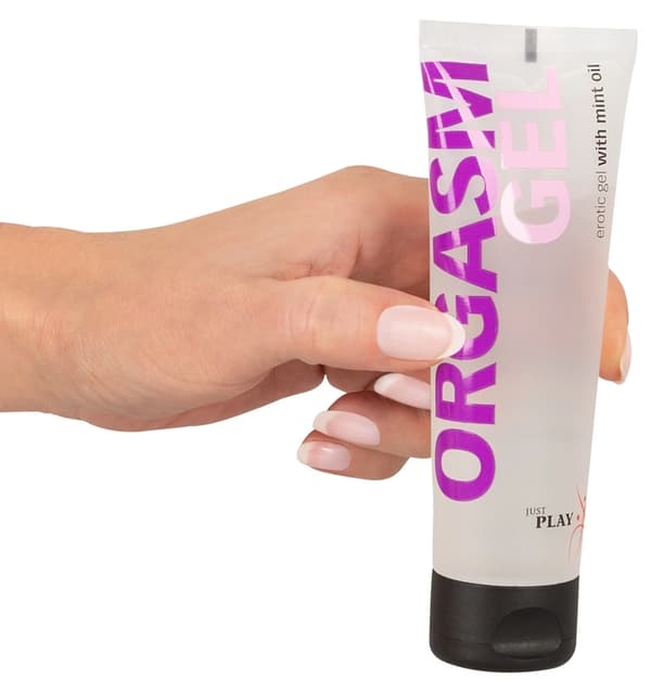Just Play Orgasm Gel med pepparmyntsolja 80ml