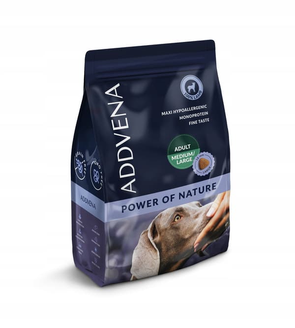 Addvena Power of Nature torrfoder för vuxna hundar 2,5 kg