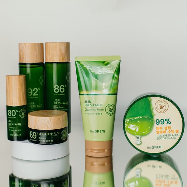 SAEM Jeju Fresh Aloe 89% ansiktskräm 50 ml