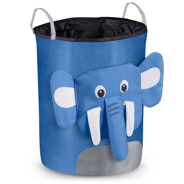 Nukido legetøjskurv - blå elefant