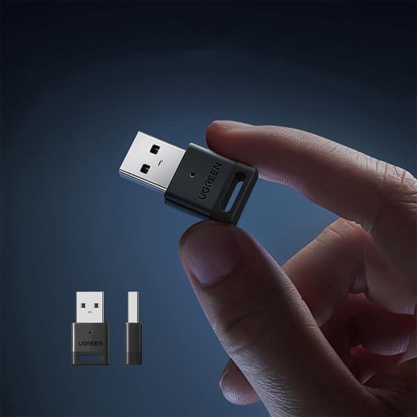 Bluetooth 5.3 USB-A-adaptermodul - svart