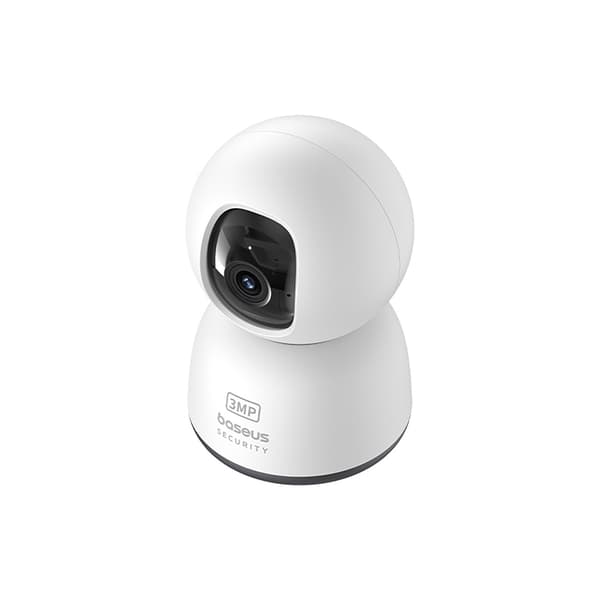 Security P1 Lite Indendørskamera til MicroSD Wi-Fi 2K Overvågning - Hvid