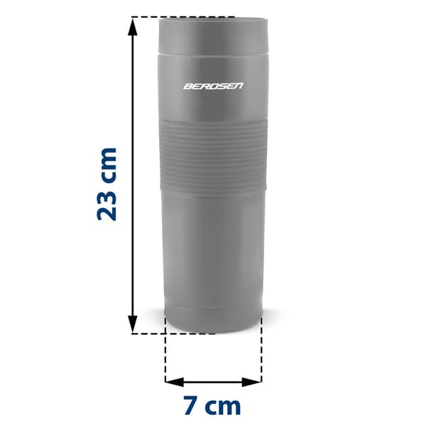 Vakuumtermokande 590 ml BD-784 sort