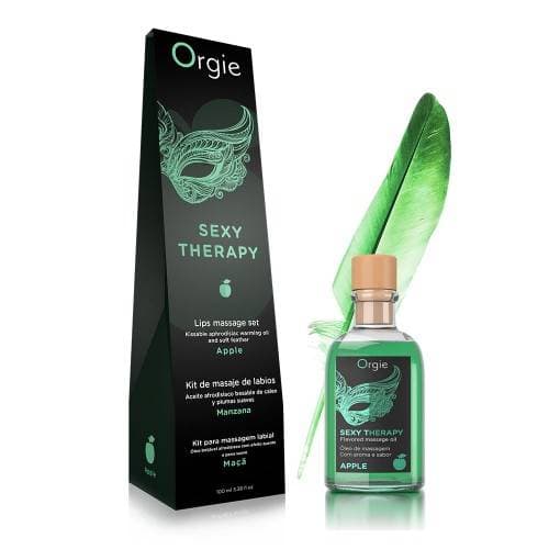 Spiselig oralsexolie æble 100ml