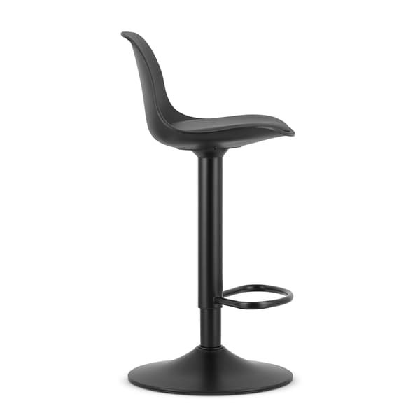 HOGA skammel - sort / sort stel x 2