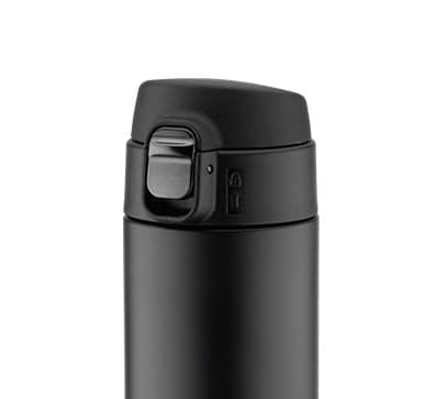 Termosmuki, -pullo, termospullo, QUENTIN, 520 ml, ruostumaton teräs, 18/10, musta