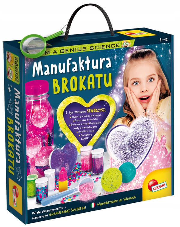 LISCIANI I'M GENIUS GLITTER MANUFACTURE