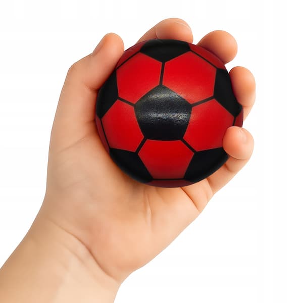 FODBOLD blød afslapningsbold ANTI-STRESS 7 CM