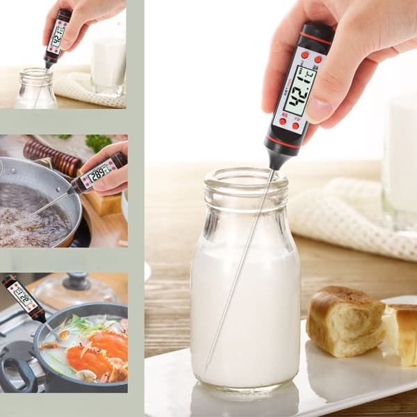 Kökstermometer med stift för kött, vax, vin