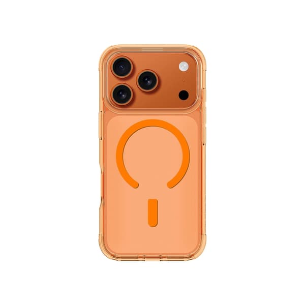 iPhone 17 Pro Minimal MagSafe-skal – Orange