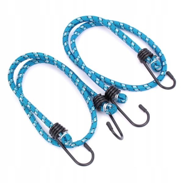 Resårband för bagage 8 mm x 60 cm 2 st.