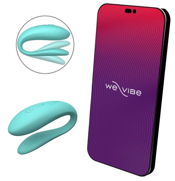 WeVibe Parvibrator med Sync Lite Aqua-appen