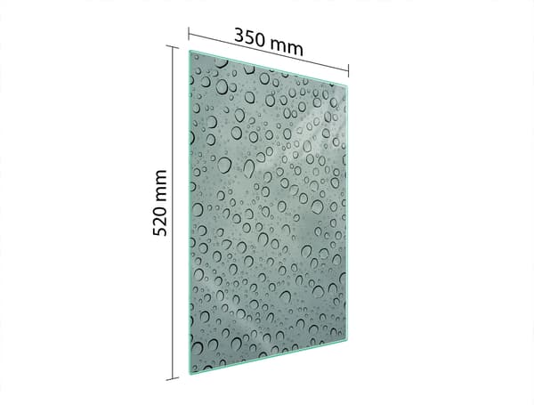 SKÄRBRÄDA I GLAS 35x52 DROPS