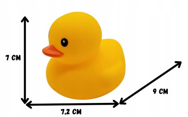 MEGADIDI sæt med 6 badeænder GUMMIÆNDER sæt med seks ÆNDER