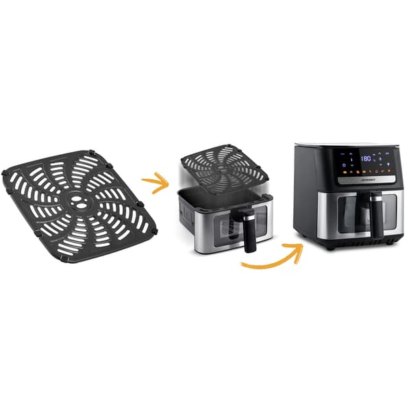 Gitterbakke til Airfryer 22,5x24 Berdsen BD-655