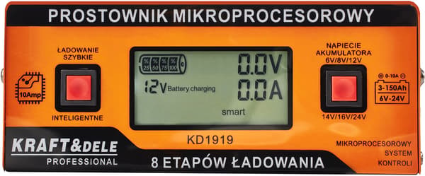 10A multispänningsmikroprocessorlikriktare | Kraft&Dele