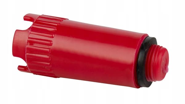 Tryckläckagetestlock 1/2 röd