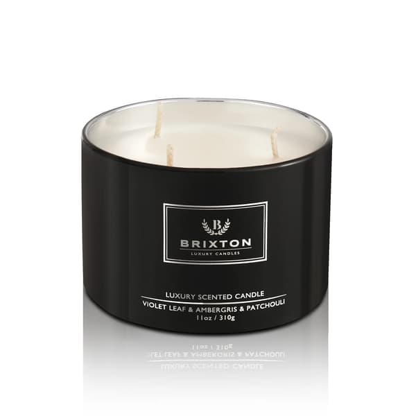 BRIXTON Doftljus 310g Violblad & Ambra & Patchouli Dofter