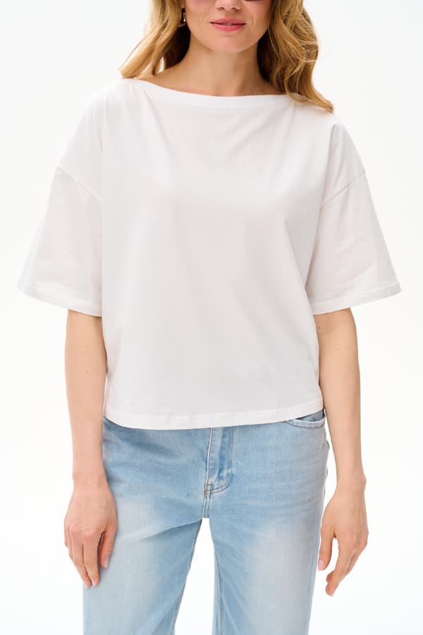 Søren Damebluse Ecru 36/38