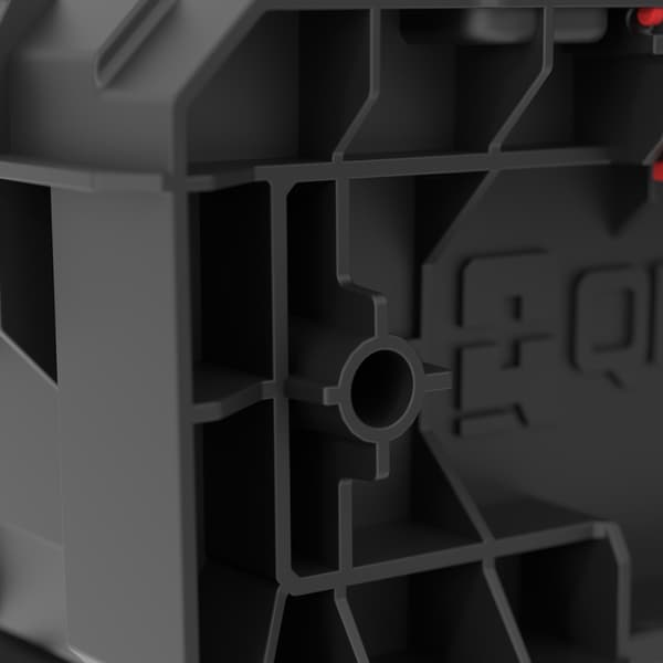 Qbrick system PRO Box 2.0 130 öppen plastverktygslåda 9l