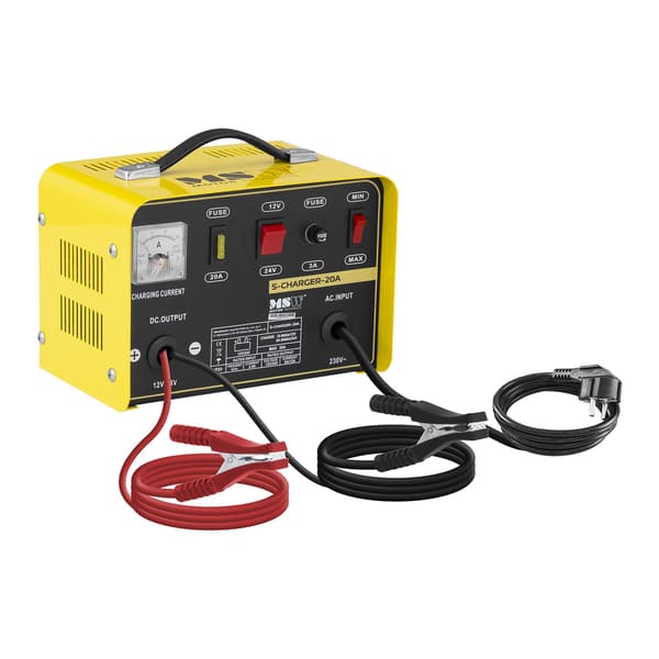 Bilbatteriladdare 12/24V 12A