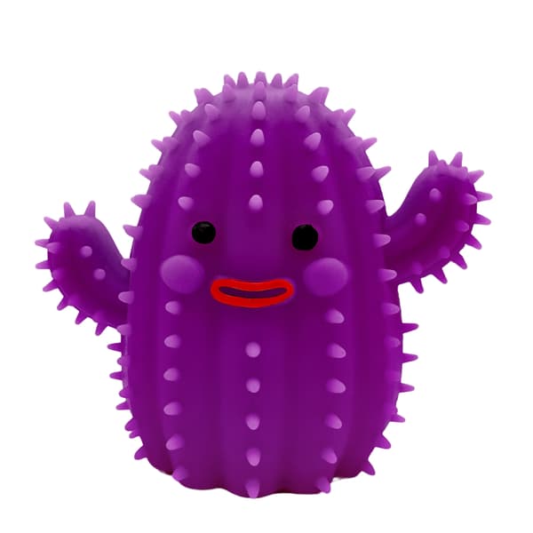 Färgglad anti-stress sensorisk squishy leksak glad kaktus til afslapning