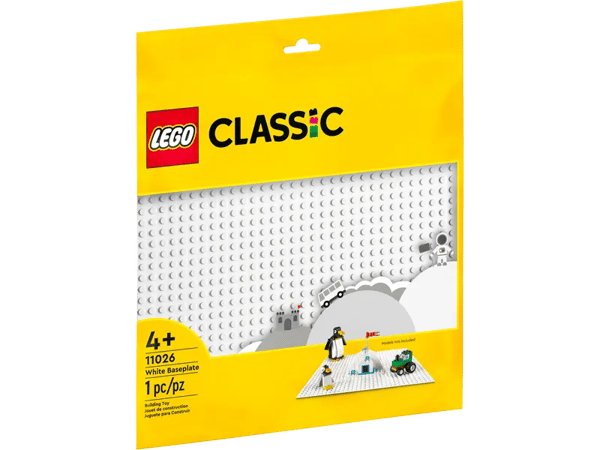 LEGO Classic 11026 Vit Basplatta 4+ (Delar: 1)