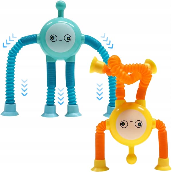 Megadidi sensorisk robot pop tube snoet LED-lys