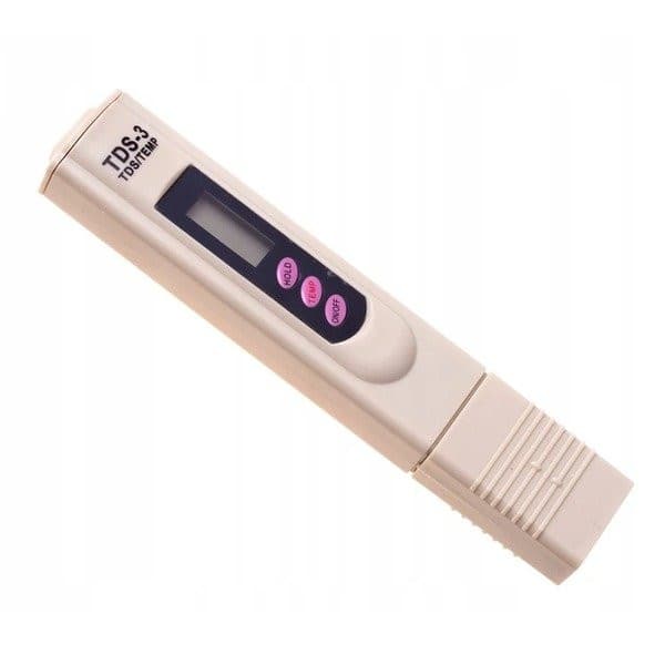 Vandkvalitetstester - vandrenhedsmåler PPM - TDS - 3 termometer