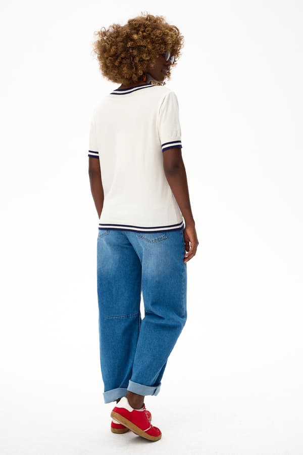 Caddy Damebluse Ecru 36/38
