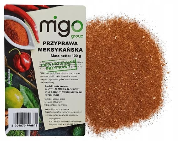 Mexicansk krydderi (100g) - MIGOgroup