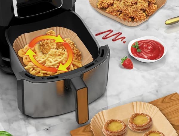 Bakplåtspapper luftfritös formset 100 st 20 cm formsättningar