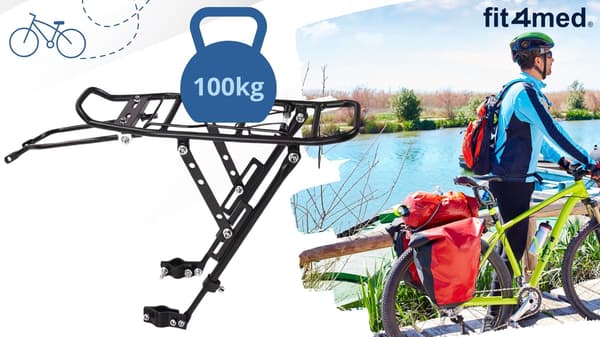 Takapyöräteline 16"-26" 25kg