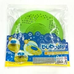 Bubbles Flying Disc Frisbee Bubble Fluid 25 cm
