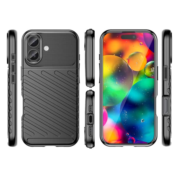 iPhone 17 Thunder-skal – Svart