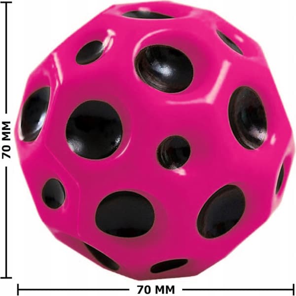 Galaxboll springende meteor rumkugle 7 cm