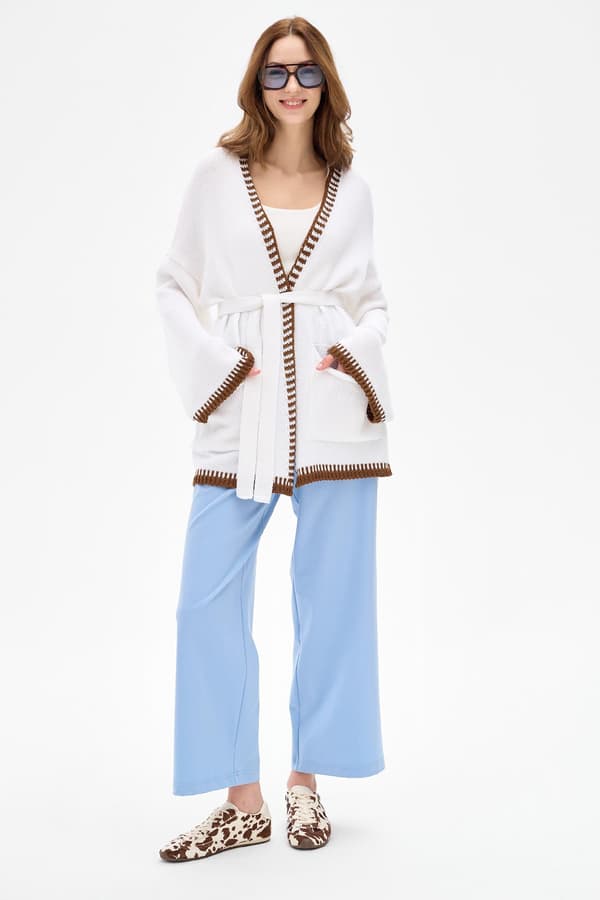 Rea Toffee Universal Cardigan til Kvinder