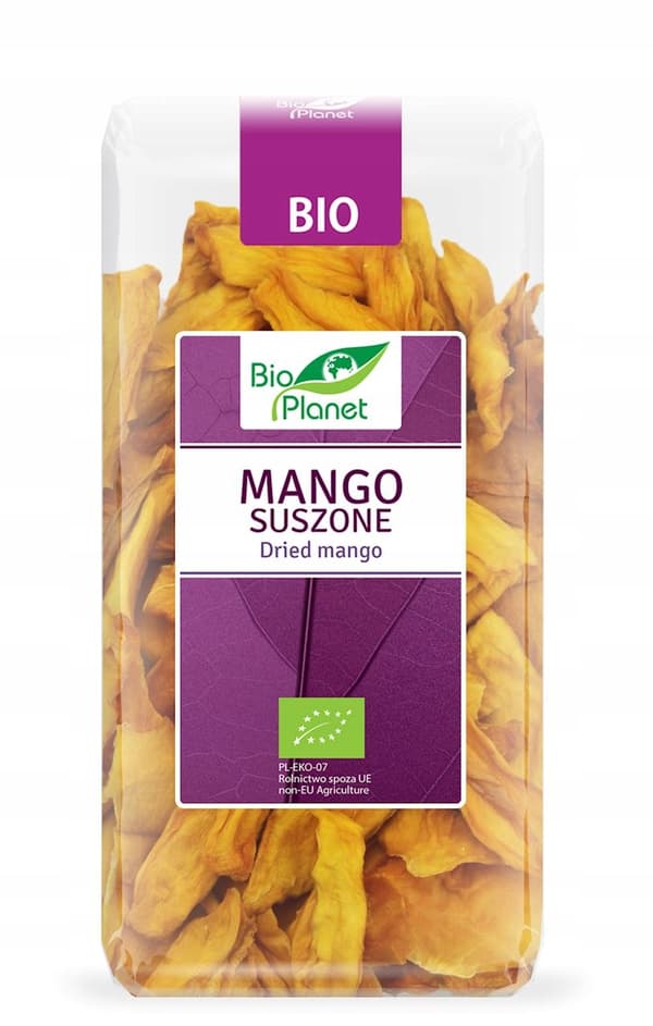 Bioplanet tørret mango 100 g