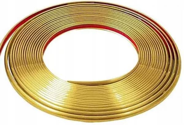 Elastiset krominauhat kultainen 26 mm