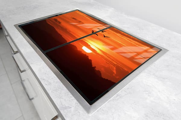 LASINEN SUOJALEVY LIEDELLE 70x52 SUN