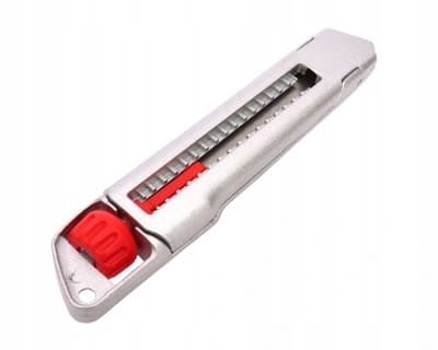 TAPETTKNIV METALL 18MM BRÄCKBLAD